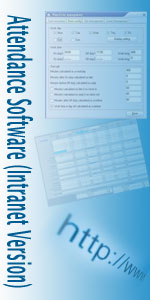 Attendance Software (Intranet Version)